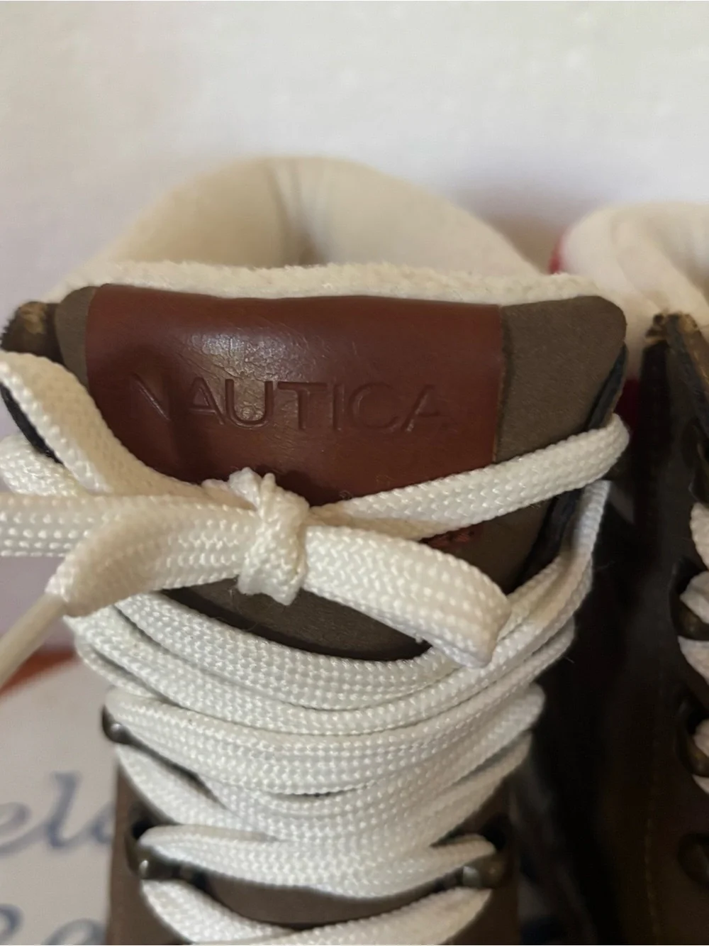 Nautica Melody Brown Fleece Lined Duck Boots | Women’s 7